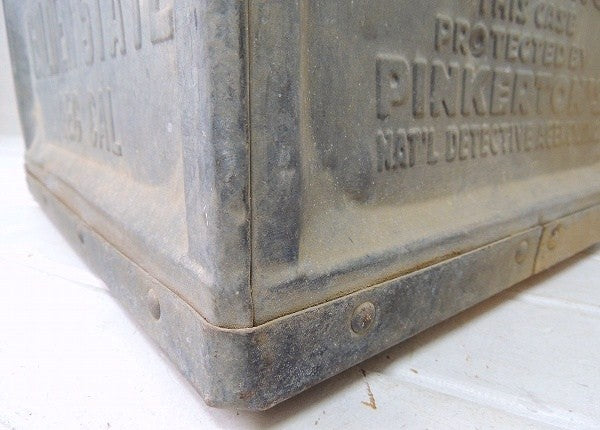 【GOLDEN STATE】ビンテージ・ミルクボックス/ミルクケース/メタルケース USA