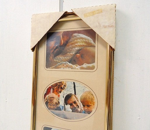 【Intercraft】ゴールドフレーム・デッドストック未使用・ヴィンテージ・フォトフレーム/額縁