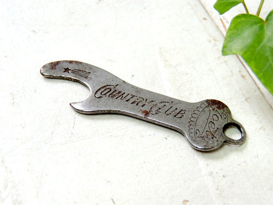 【★COUNTRY CLUB】1950's~アドバタイジング・ビンテージ・ボトルオープナー・栓抜き