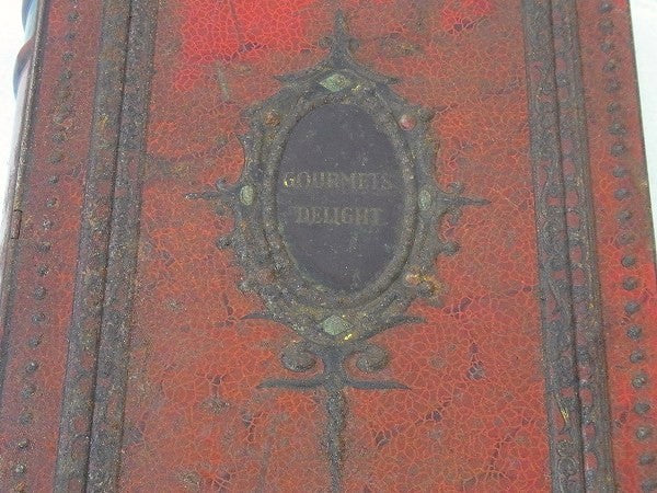 ホーランド製・ブック型・アンティーク・クッキー缶/ティン缶