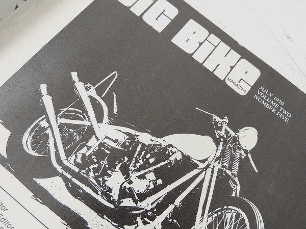 【JULY/1970・BiG BiKe:ビッグバイク】ビンテージ・オートバイ雑誌