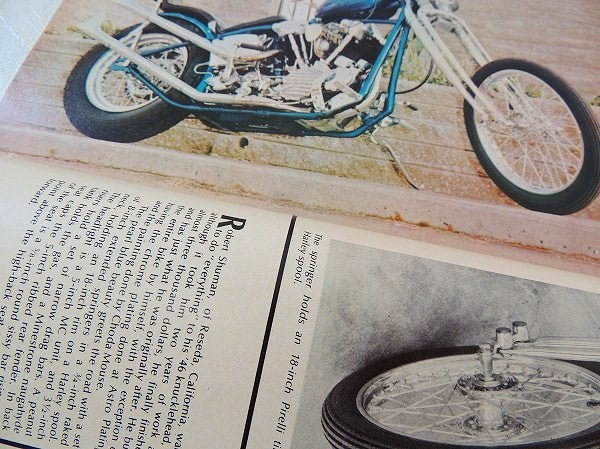 【Septe1970・BiG BiKe】MAGAZINE ・ビンテージ・オートバイ雑誌・USAバイク