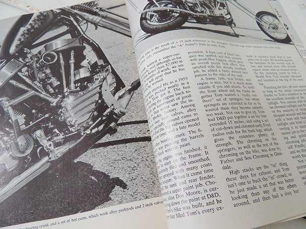 【ナックル/パンヘッド・BiG BiKe/1969】ビンテージ・オートバイ雑誌