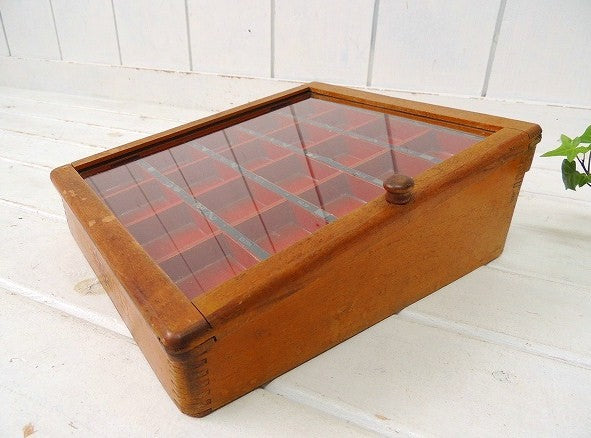 ガラスケース エスターブルック 万年筆 ・店頭用・アンティーク・ディスプレイケース ショーケース