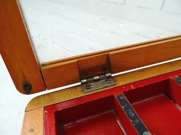 ガラスケース エスターブルック 万年筆 ・店頭用・アンティーク・ディスプレイケース ショーケース