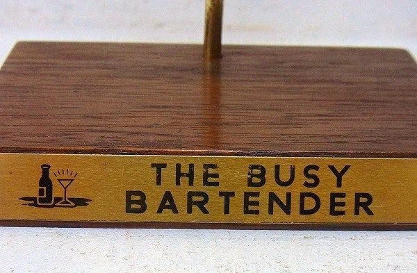 【THE BUSY BARTENDER】BAR・ヴィンテージ・ナンバーチケット/番号札