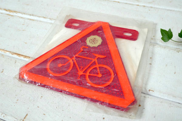 AMERICAN LEGION デッドストック US 自転車 70s ビンテージ 反射板 パーツ