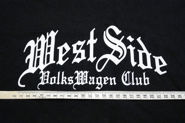West Side フォルクスワーゲンクラブ ロサンゼルス カリフォルニア USA 空冷 ビートル ワーゲンバス  VW Tシャツ M