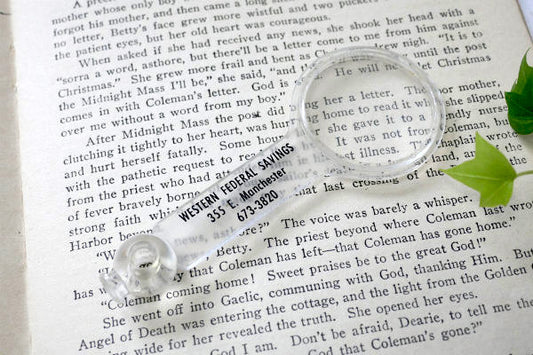 WESTERN FEDERAL SAVINGS 銀行 ノベルティ ヴィンテージ ルーペ 虫眼鏡 US