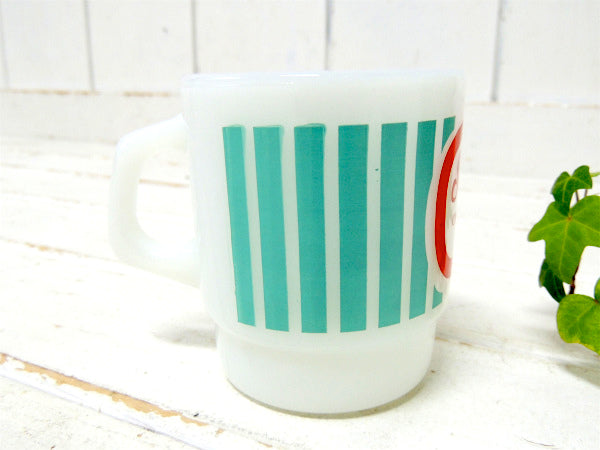 【Fire King】ファイヤーキング・Stuckey's・スタッキーズ・ヴィンテージ・マグカップ