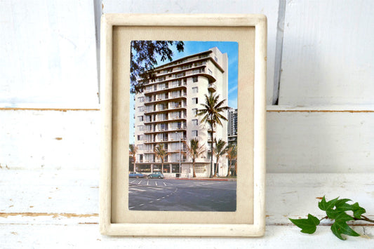 ワイキキビーチ KALIA ホテル VW ビートル・アメ車 ヴィンテージ・ポストカード エンタイア