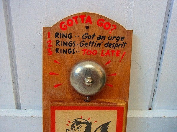 【GOTTA-GO】デッドストック箱付き・ヴィンテージ・バスルーム用ベル　USA