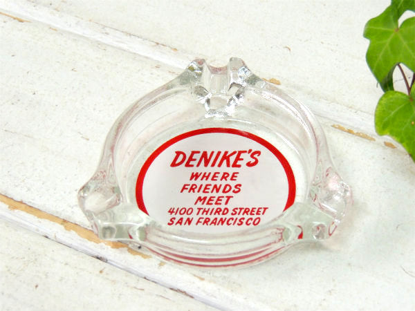 DENIKE'S カリフォルニア・サンフランシスコ・老舗ダイナー ビンテージ・アドバタイジング・灰皿