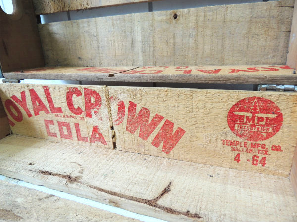 ロイヤルクラウン・コーラ カリフォルニア・ヴィンテージ・ウッドボックス・木箱・ハンドメイド