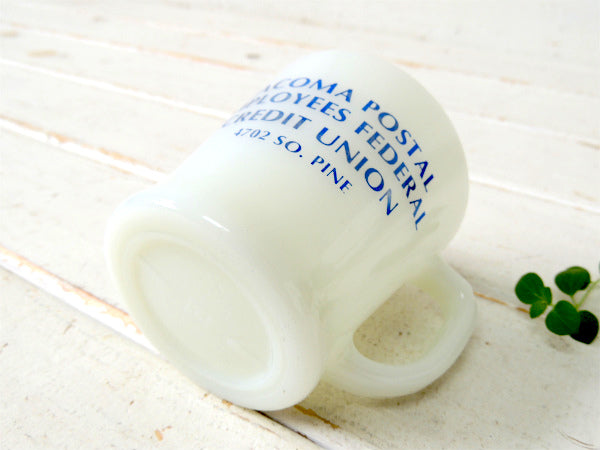 【TACOMA POSTAL】ファイヤーキング・Dハンドル・ビンテージ・マグカップ・アドマグ・食器