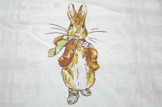 ピーターラビット Peter Rabbit イギリス 絵本 ヴィンテージ USED フィットシーツ ベッドシーツ