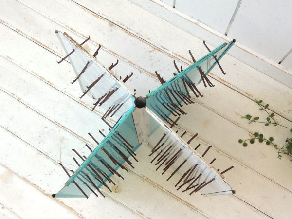 クローバー KEY ヴィンテージ・鍵・キーフック・ディスプレイラック・工業系・店内装飾・US