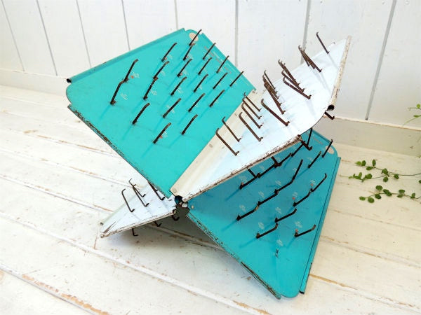 クローバー KEY ヴィンテージ・鍵・キーフック・ディスプレイラック・工業系・店内装飾・US