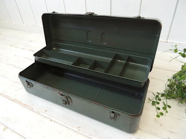 【UNION STEEL CHEST】2段式・ヴィンテージ・ツールボックス・工具箱・ツールケース