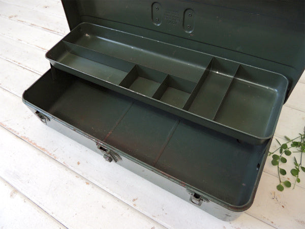 【UNION STEEL CHEST】2段式・ヴィンテージ・ツールボックス・工具箱・ツールケース