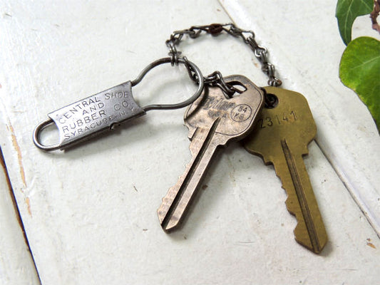 【ニューヨーク・NY・靴】CENTRAL・アンティーク・アドバタイジング・キーホルダー・アクセサリー