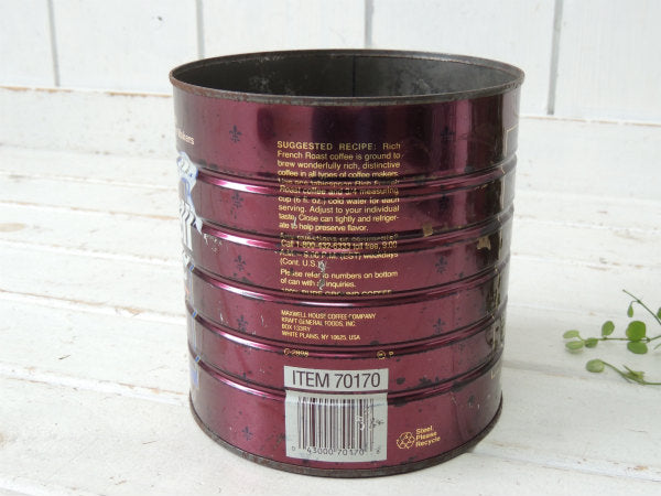 【FRENCH】1892~コーヒーブランド・缶/Maxwell House/COFFEE/ティン缶