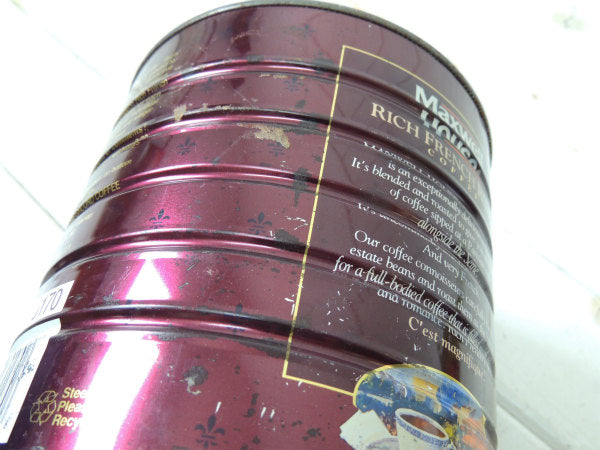 【FRENCH】1892~コーヒーブランド・缶/Maxwell House/COFFEE/ティン缶