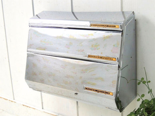 【LINCOLN BeautyWare】3段式クロム製・ヴィンテージ・ラップ&ペーパータオルホルダー