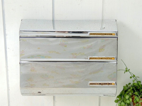 【LINCOLN BeautyWare】3段式クロム製・ヴィンテージ・ラップ&ペーパータオルホルダー