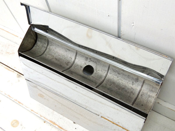 【LINCOLN BeautyWare】3段式クロム製・ヴィンテージ・ラップ&ペーパータオルホルダー