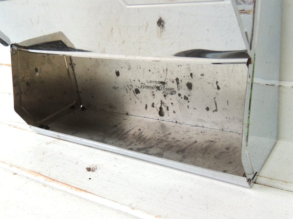 【LINCOLN BeautyWare】3段式クロム製・ヴィンテージ・ラップ&ペーパータオルホルダー