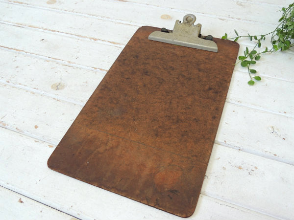 ELBE USA オールド ヴィンテージ ロングクリップボード バインダー 文房具 ステーショナリー