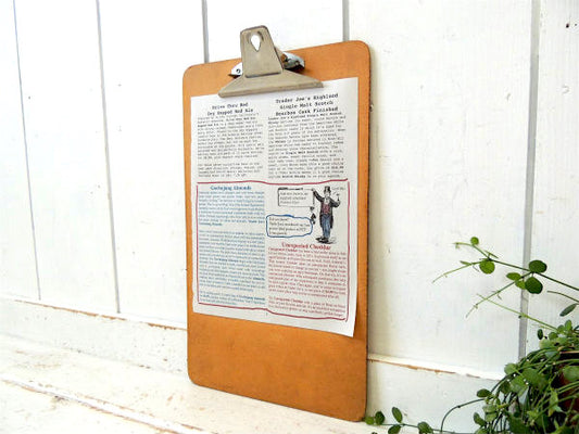 Buill ロングサイズ ビンテージ クリップボード バインダー 文房具　ステーショナリー　工業系