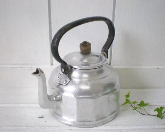 USA　アルミ製・アンティーク・ケトル/ポット