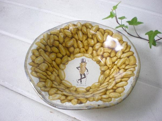 USA　ミスターピーナッツ・ヴィンテージ・ピーナッツ皿