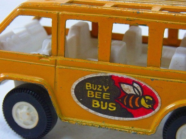 【TOOTSIE TOY】トッツィートーイ・BUZY BEE BUS・バス・ヴィンテージ・ミニカー