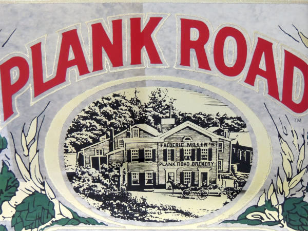 【PLANK ROAD】ミラービール・アドバタイジング・ヴィンテージ・パブミラー・壁飾り・壁掛け鏡