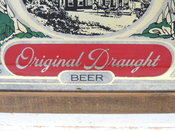 【PLANK ROAD】ミラービール・アドバタイジング・ヴィンテージ・パブミラー・壁飾り・壁掛け鏡