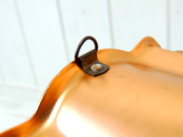 銅製 ヴィンテージ モールド 菓子型 ゼリーモールド 焼き型 大型 キッチン用品 USA