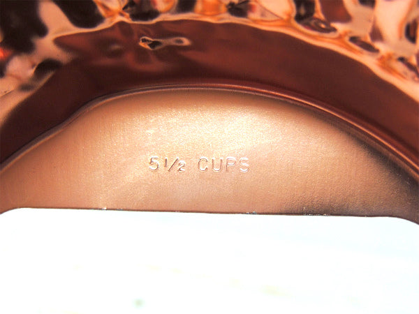 フィッシュ型・銅製・ヴィンテージ・ゼリーモールド・菓子型・キッチン雑貨 USA