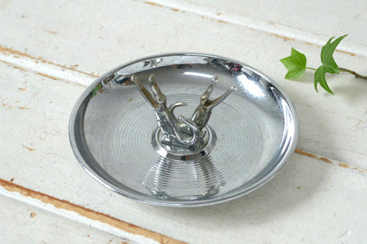 クロコダイル・ワニ アール・デコ ヴィンテージ 灰皿 アシュトレイ USA ミッドセンチュリー