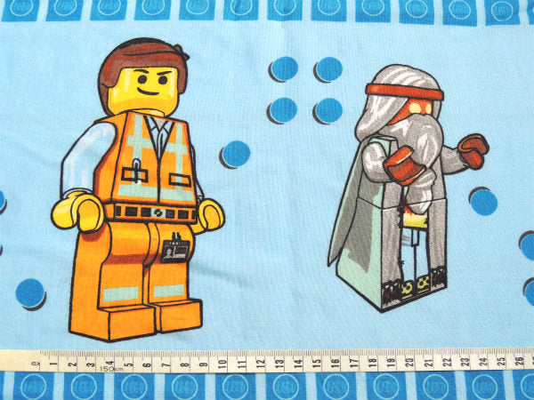 【LEGO】レゴムービー・エメット&ワイルドガール・水色・ユーズドシーツ(フラットタイプ)
