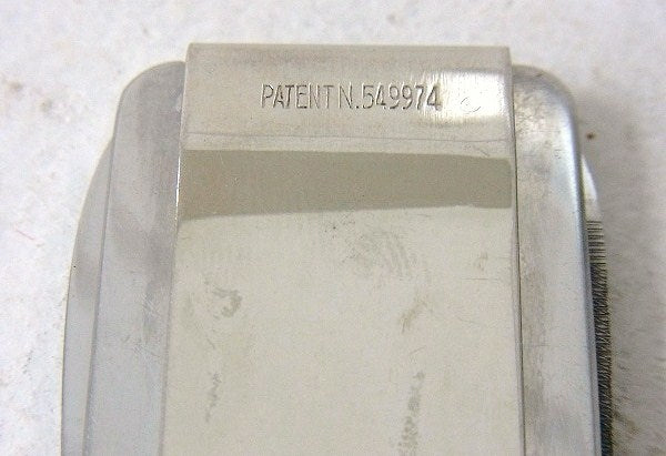 【FILTER QUEEN】ナイフ&ヤスリ付き・イタリア製・ノベルティ・ヴィンテージ・マネークリップ