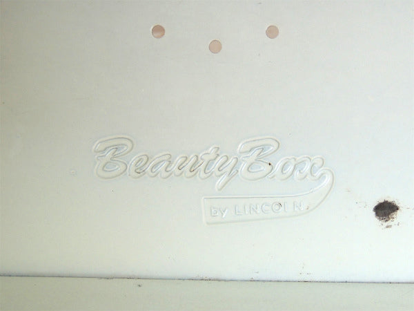 LINCOLN ピンク×ゴールドトーン・2段式・ブレッドケース・アメリカンビンテージ・キッチン雑貨