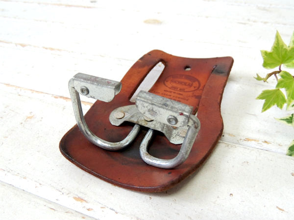 【No.839・ニコラス】レザー製・ヴィンテージ・ハンマーホルダー・ツールホルダー・DIY