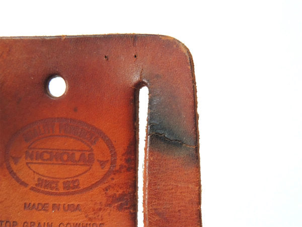 【No.839・ニコラス】レザー製・ヴィンテージ・ハンマーホルダー・ツールホルダー・DIY