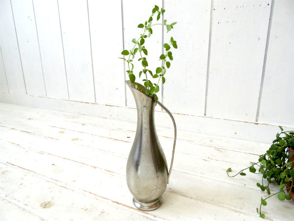 【ROYAL HOLLAND PEWTER】ホーランド・ピューター製・アンティーク・ピッチャー・花瓶