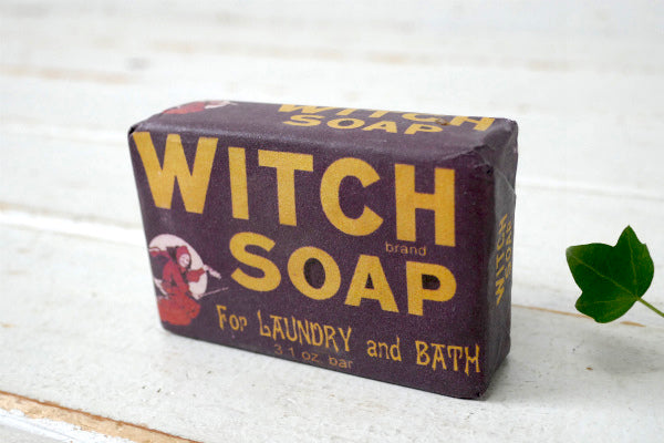 WITCH SOAP 魔女 紙製パッケージ 石鹸 ソープ 未使用品 ディスプレイ小物 USA