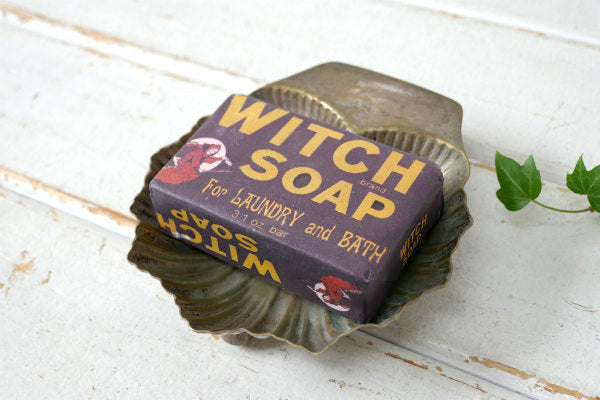 WITCH SOAP 魔女 紙製パッケージ 石鹸 ソープ 未使用品 ディスプレイ小物 USA