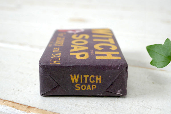 WITCH SOAP 魔女 紙製パッケージ 石鹸 ソープ 未使用品 ディスプレイ小物 USA